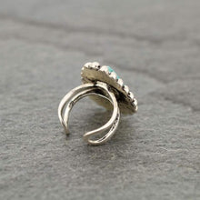Load image into Gallery viewer, Natural Stone Adjustable Triangle Ring
