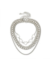Load image into Gallery viewer, Corazón Layered Chain Necklace
