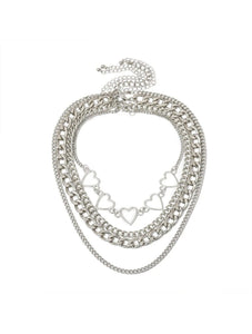 Corazón Layered Chain Necklace