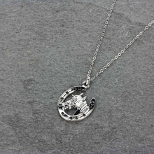 Load image into Gallery viewer, Horse &amp; Horseshoe Pendant Necklace
