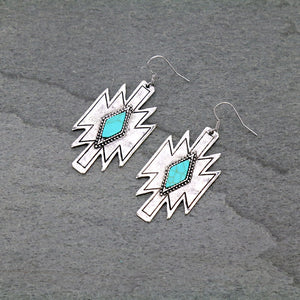 Aztec Diamond Earrings