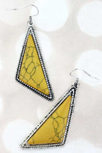 Load image into Gallery viewer, Montenegro Triangle Earrings
