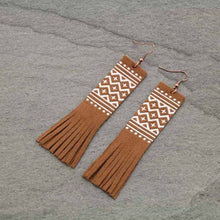 Load image into Gallery viewer, Suede Falls Earrings
