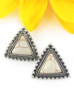 Load image into Gallery viewer, Trinidad Triangle Earrings
