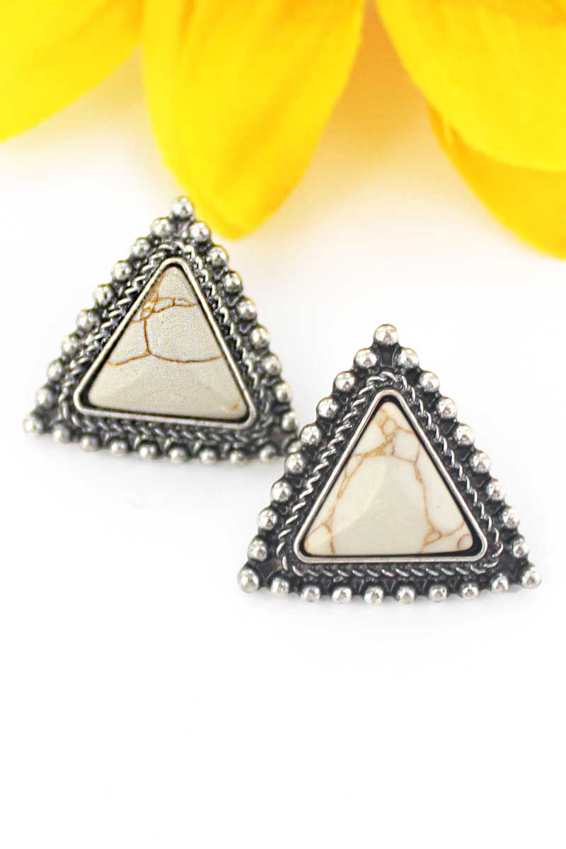 Trinidad Triangle Earrings