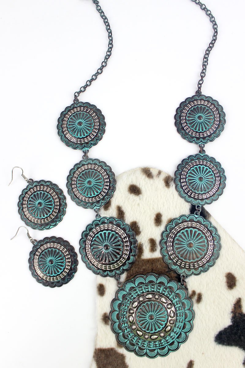Sundance Statement Necklace and Earring Set