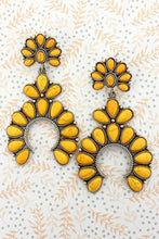 Load image into Gallery viewer, Squash Blossom Statement Earrings
